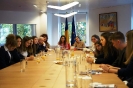 AMBASADORII LAUDE-REUT PRIMITI CU ONOARE LA AMBASADA ROMANIEI DE LA BRUXELLES