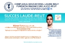 SUCCES LAUDE-REUT LA SCOALA DE VARA DE STIINTA SI TEHNOLOGIE DE LA MAGURELE