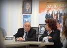 WORLD ZIONIST ORGANIZATION PRESIDENT VISITED THE LAUDE-REUT HIGH SCHOOL