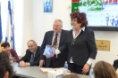 WORLD ZIONIST ORGANIZATION PRESIDENT VISITED THE LAUDE-REUT HIGH SCHOOL