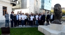 WORLD ZIONIST ORGANIZATION PRESIDENT VISITED THE LAUDE-REUT HIGH SCHOOL